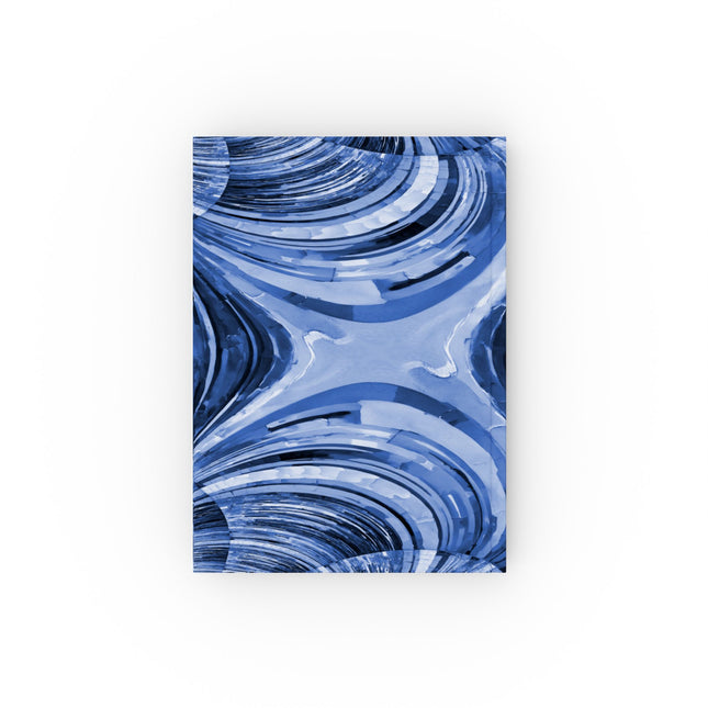 Uzi Spiral Deep Blue 5.2" x 7.4" Hard Backed Journal with 128 blank pages