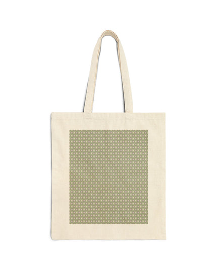 Olive Star-crossed Bodies Cotton Canvas Tote Bag