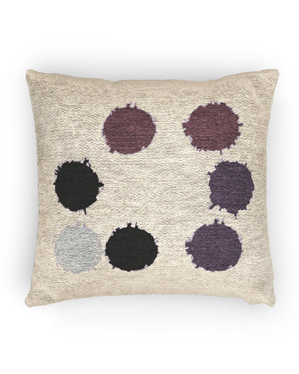Magenta Barrel Woven Pillow, 17" x 18"