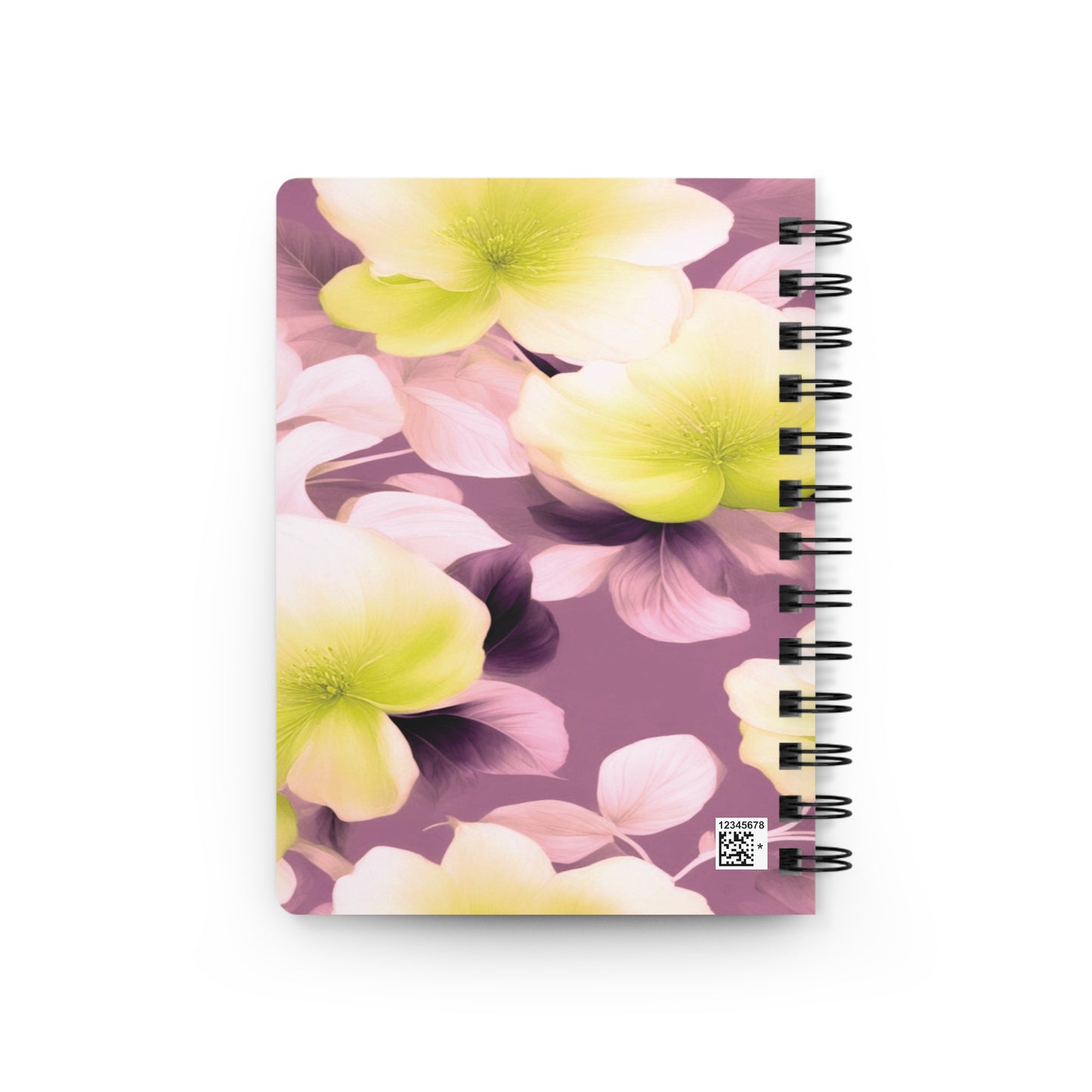 Lemon Blossom Floral Bunch Bound Journal, 5" x 7" 150 pages