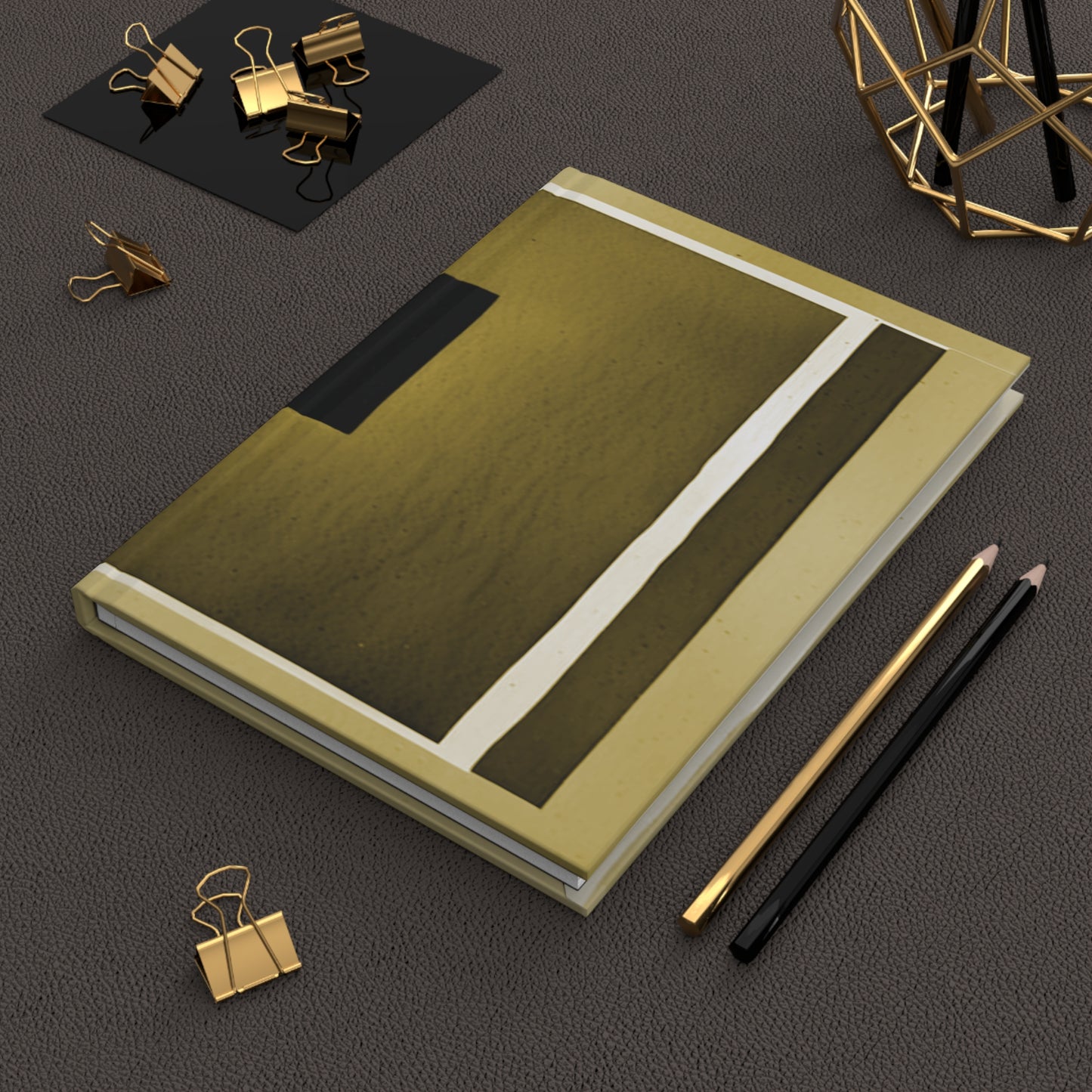 Tan Shadow 5.75" x 8" Hardcover Journal Matte with 150 lined pages