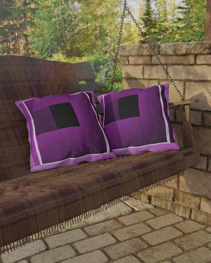 Magenta Shadow 18" x 18" Outdoor Pillow