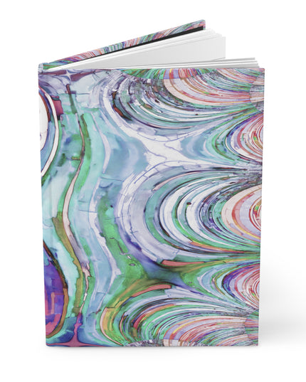 Uzi Spiral Pastels 5.75" x 8" Hardcover Journal Matte with 150 lined pages
