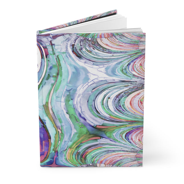 Uzi Spiral Pastels 5.75" x 8" Hardcover Journal Matte with 150 lined pages