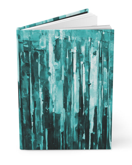 Striped Tif 5.75" x 8" Hardcover Journal Matte with 150 lined pages