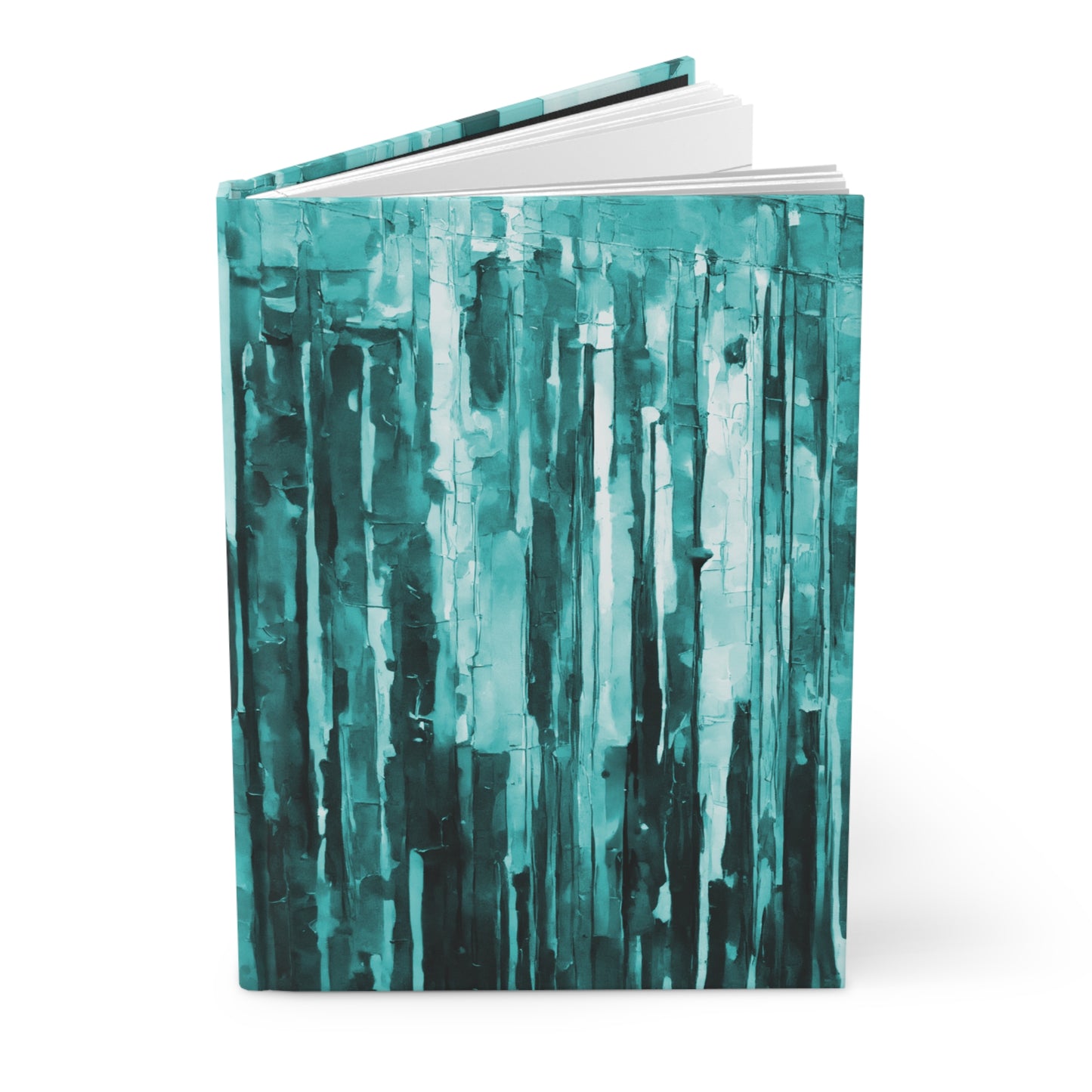 Striped Tif 5.75" x 8" Hardcover Journal Matte with 150 lined pages