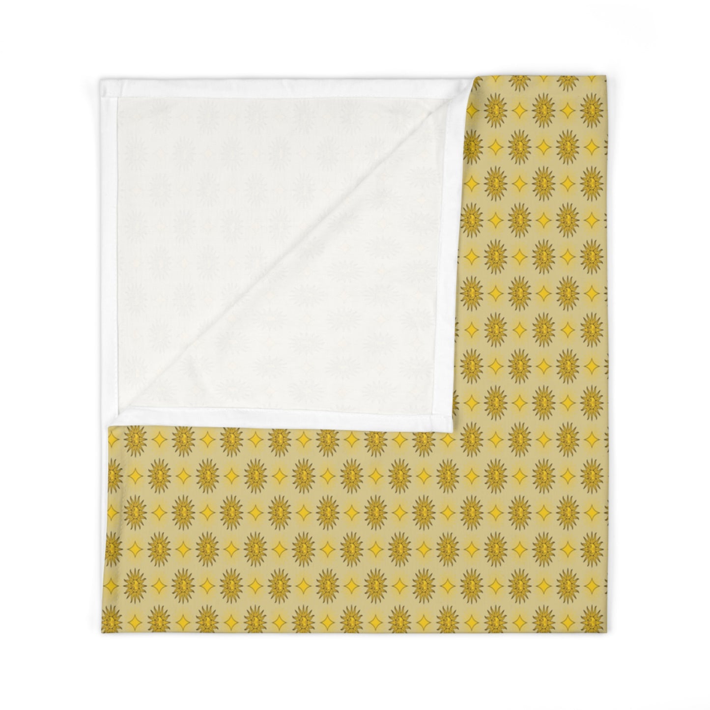 Lemongrass Star-crossed Bodies Baby Swaddle 30″×40″ Blanket