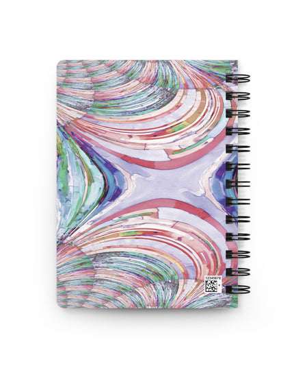 Uzi Spiral Pastels Bound Journal, 5" x 7" 150 pages