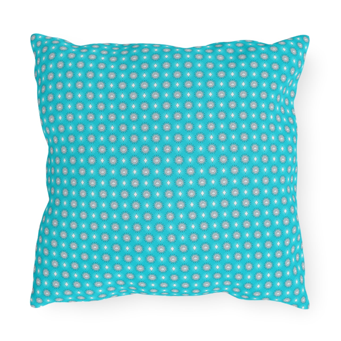 Tif Green Star-crossed Bodies 16" x 16" Outdoor Pillows