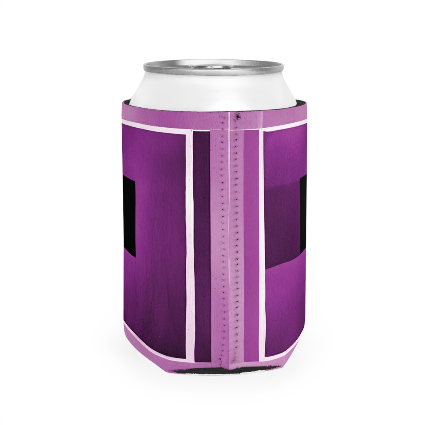 Magenta Shadow 12 oz Can Cooler Sleeve