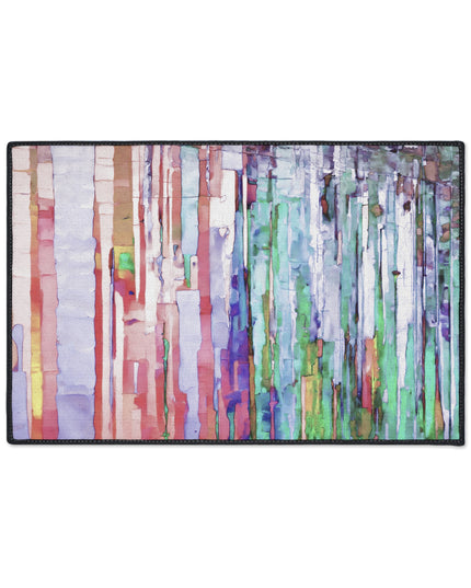 Striped Pastels 18" x 27" Heavy Duty Floor Mat