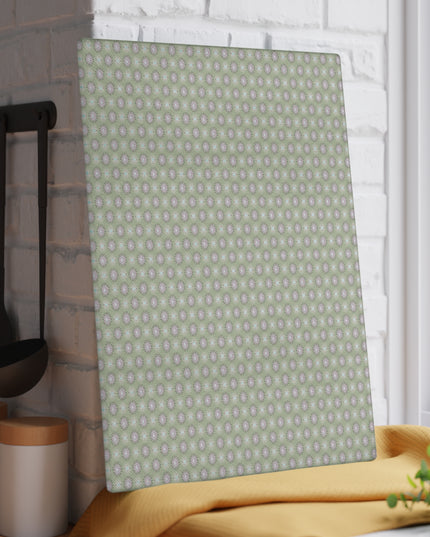 Olive Star-crossed Bodies Glass Cutting Board, 11" x 15"