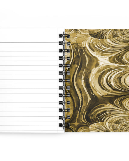 Uzi Spiral Light Brown Bound Journal, 5" x 7" 150 pages