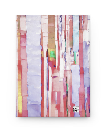 Striped Pastels 5.75" x 8" Hardcover Journal Matte with 150 lined pages