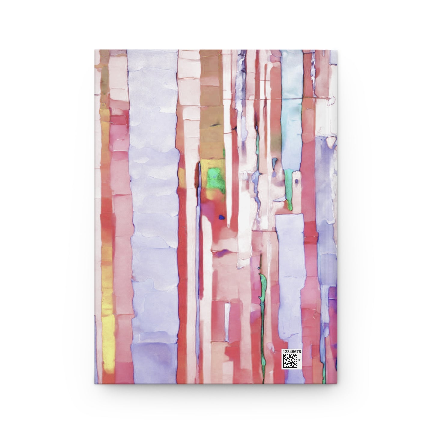 Striped Pastels 5.75" x 8" Hardcover Journal Matte with 150 lined pages