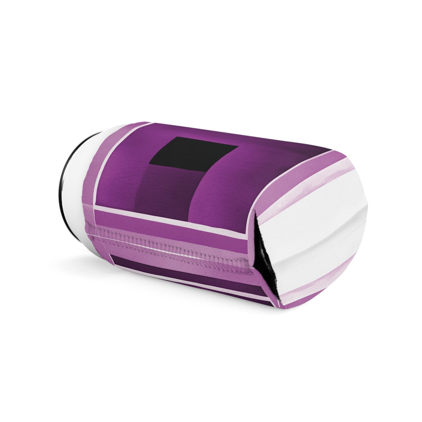 Magenta Shadow 12 oz Can Cooler Sleeve