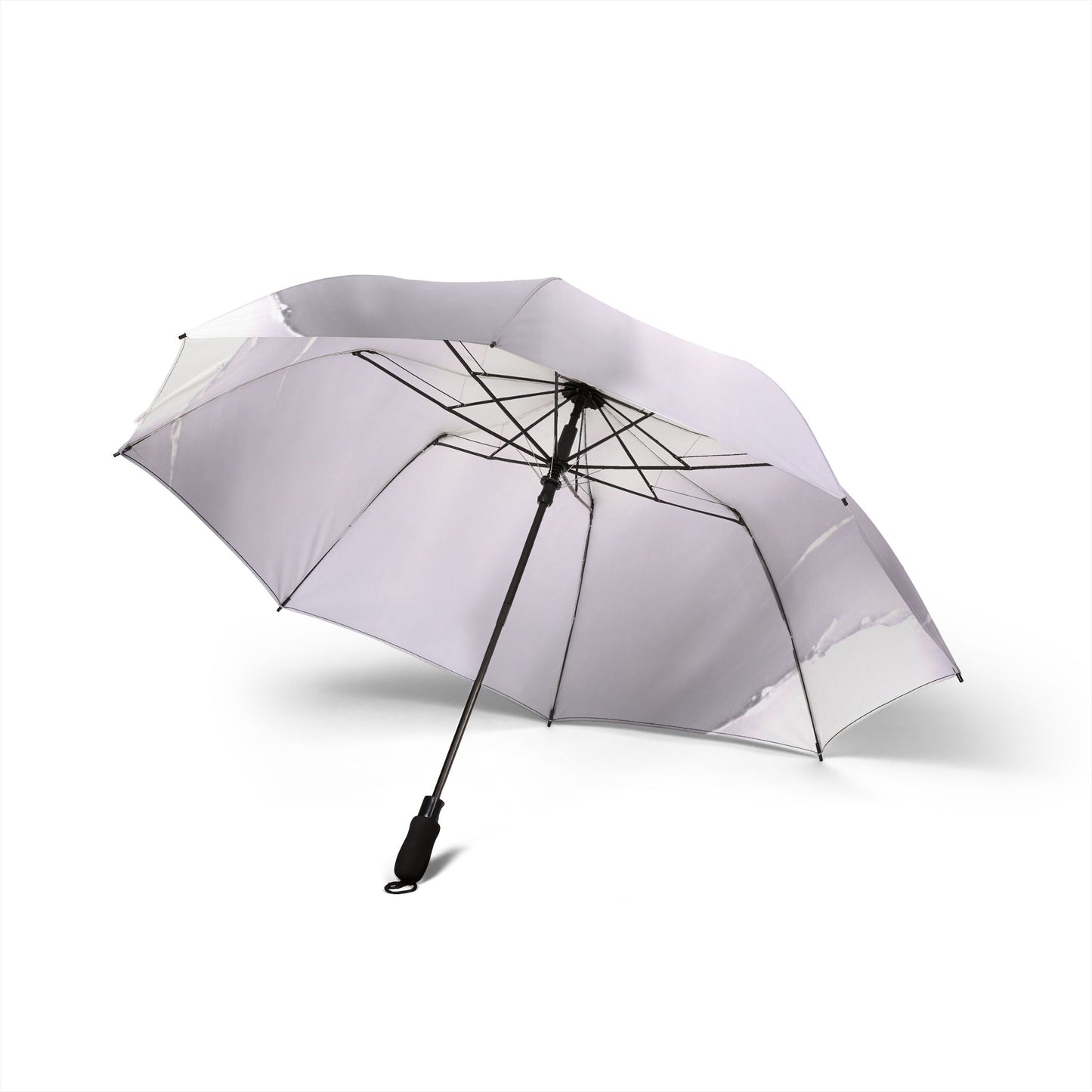 Sephia Sea Dark Fog Foldable Umbrella - Compact & Chic