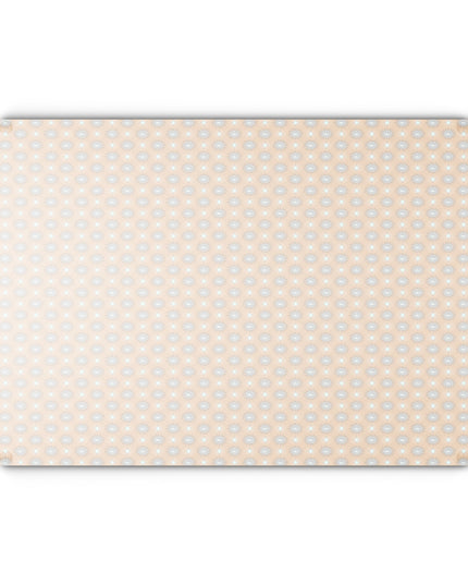 Tan Sunset Star-crossed Bodies Glass Cutting Board, 11" x 15"