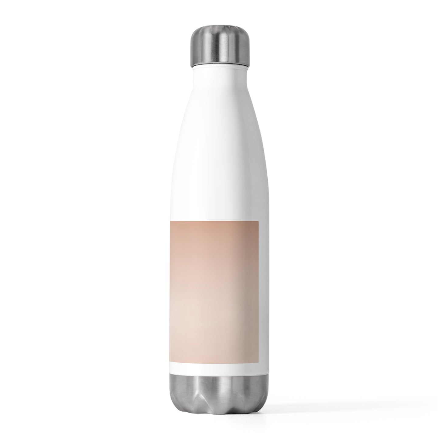 Soft Fade 20oz Insulated White Water Bottle