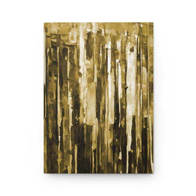 Striped Light Brown 5.75" x 8" Hardcover Journal Matte with 150 lined pages