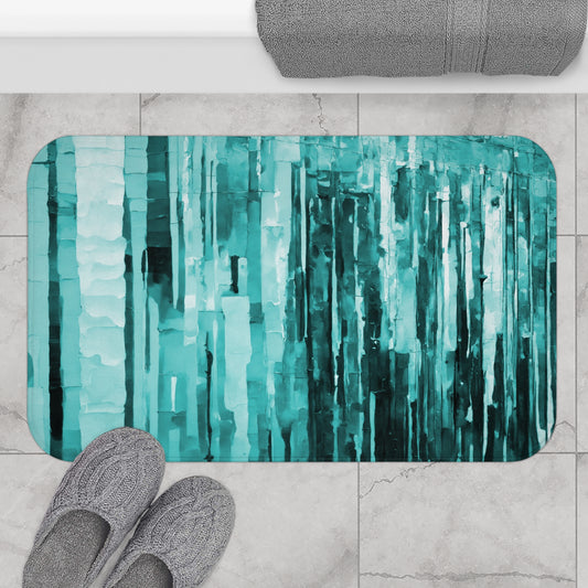 Striped Tif 34" x 21" Bath Mat