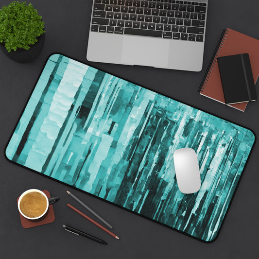 Striped Tif 12" x 22" Desk Mat