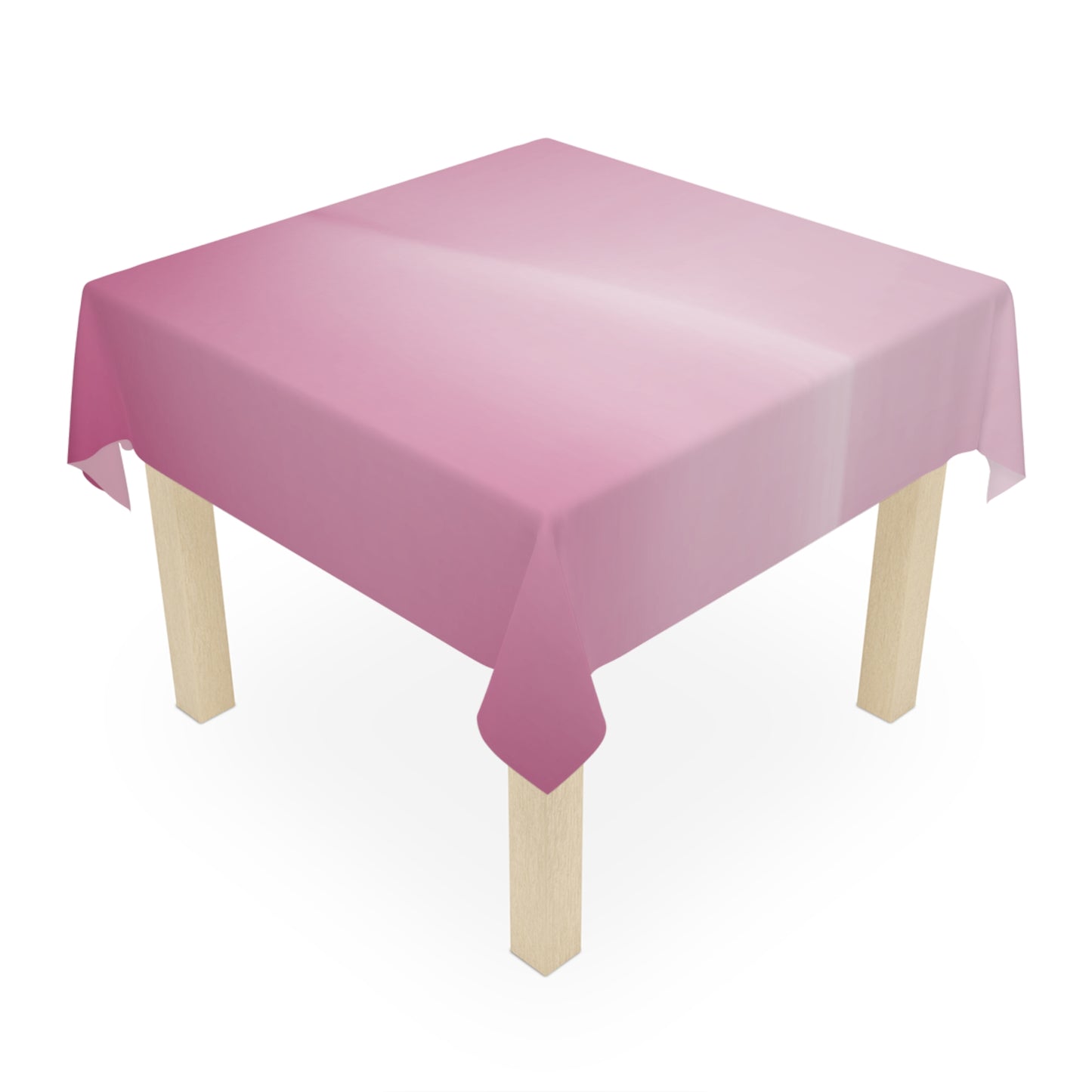 Pink Blush Fade Tablecloth, 55" x 55"