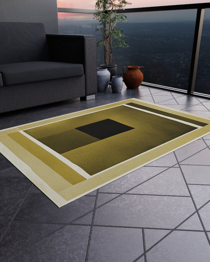 Tan Shadow 48" x 72" Outdoor Rug