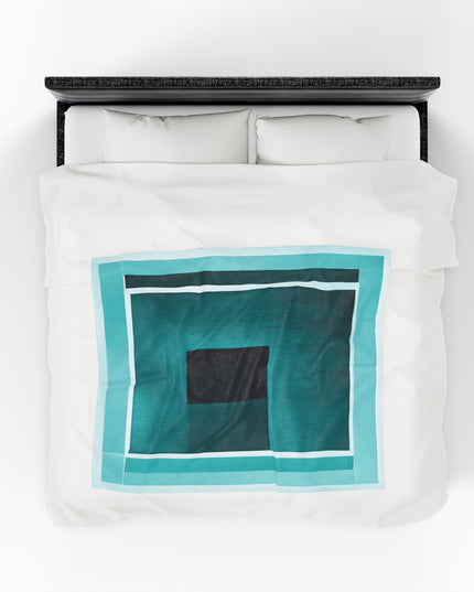 Tif Shadow Velveteen Plush Blanket, 50" x 60"