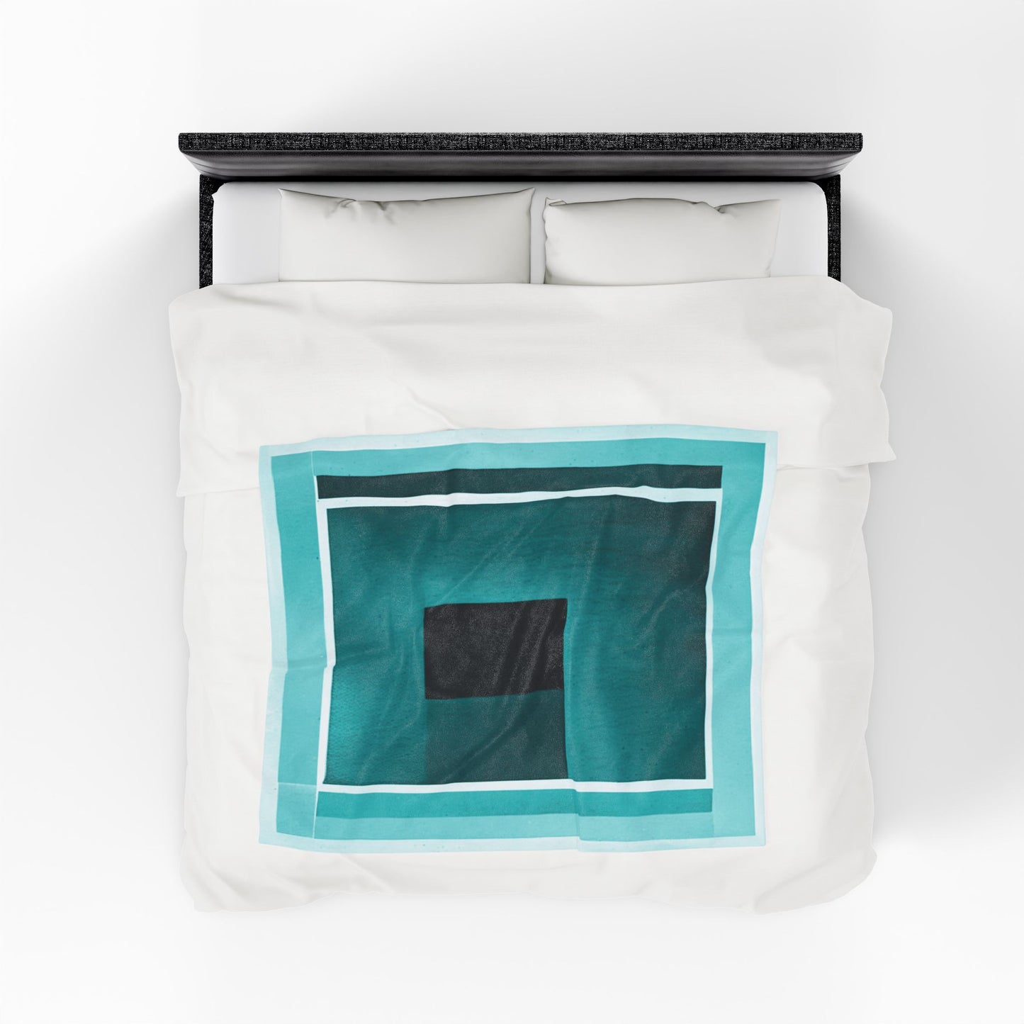 Tif Shadow Velveteen Plush Blanket, 50" x 60"