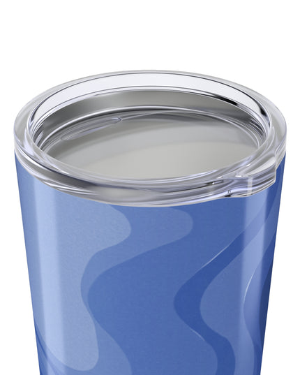 Deep Blue Wavey Tumbler 20oz