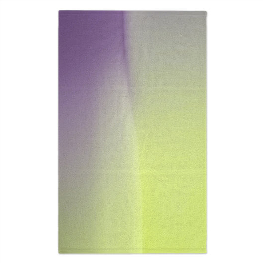 Purple Golden Fade Rally Towel, 11" x 18"