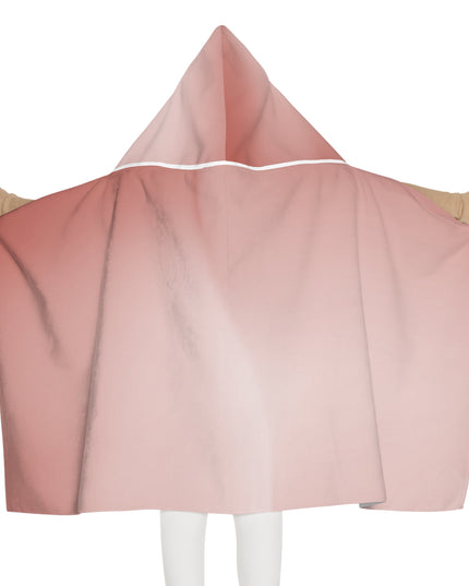 Rose Red Fade Youth Hooded Towel, 24" x 48"