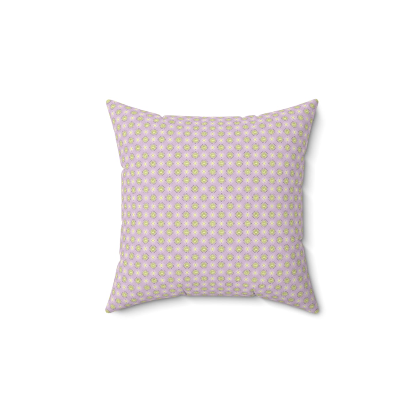 Magenta Star-crossed Bodies Faux Suede Square Pillow, 14" x 14"