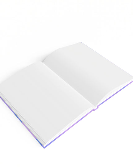 Pastel Purple Family Patches 5" x 7" Journal - 128 Blank pages