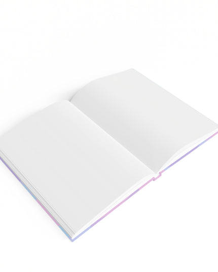 Pastel Purple and Mauve Patches 5" x 7" Journal - 128 Blank pages
