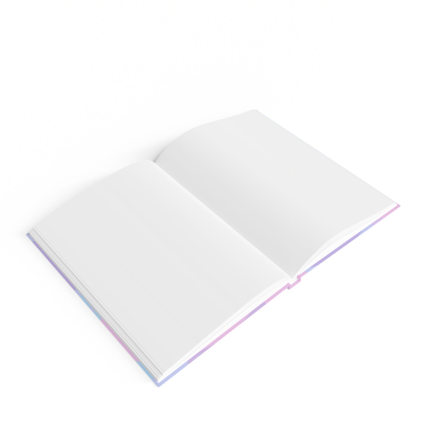 Pastel Purple and Mauve Patches 5" x 7" Journal - 128 Blank pages