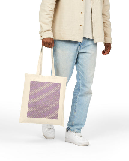 Lavender Star-crossed Bodies Cotton Canvas Tote Bag