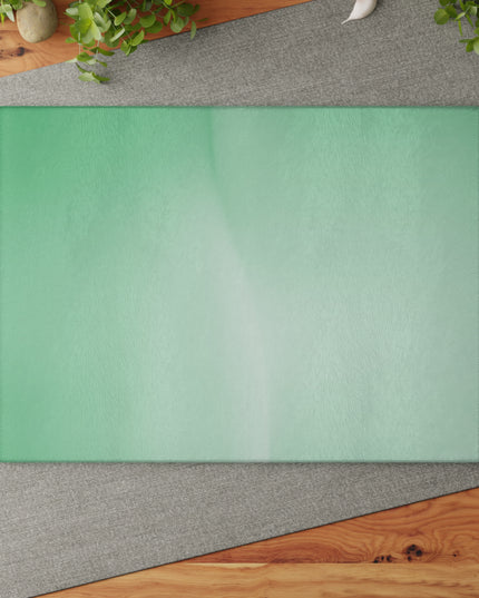 Mint Fade 11" x 15" Glass Cutting Board
