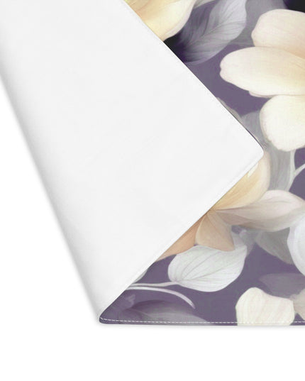 White Blush Floral Bunch Placemat, 1 pc