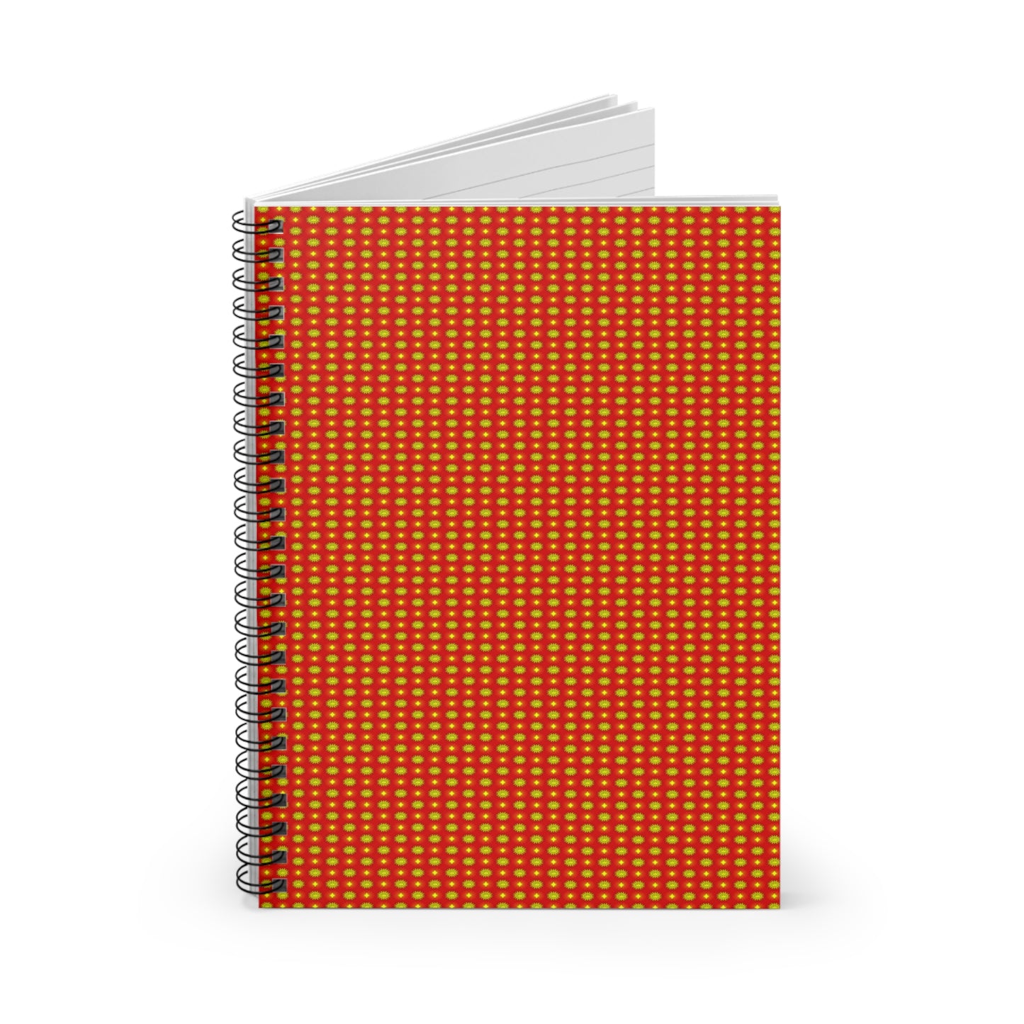 Late Evening Star-crossed Bodies Spiral Notebook - Ruled Line, 6" x 8", 118 pages