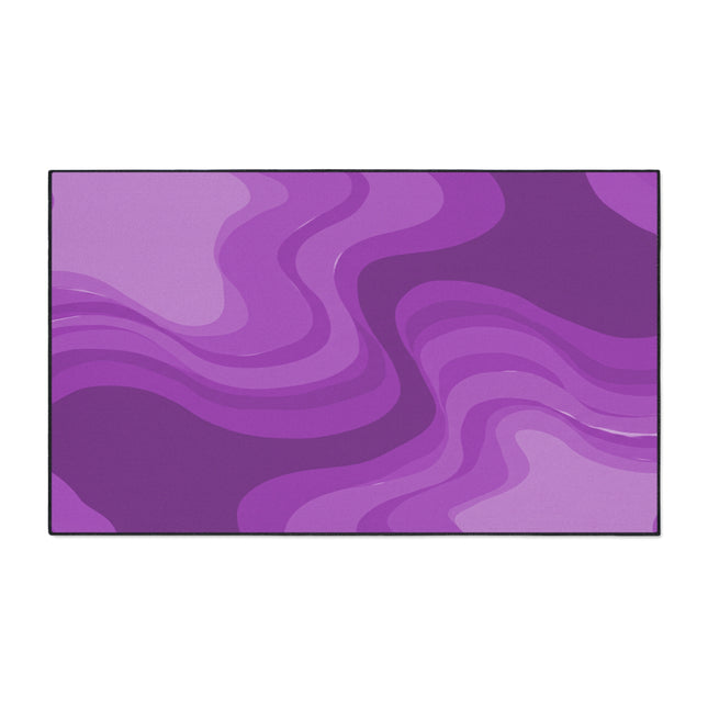 Wavey Purple Wavey 36" x 60" Heavy Duty Floor Mat