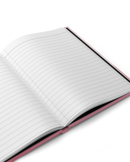 Red Shadow 5.75" x 8" Hardcover Journal Matte with 150 lined pages