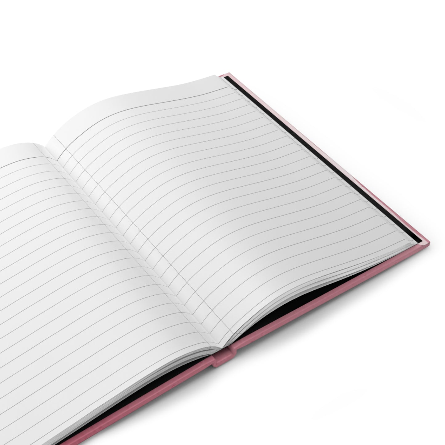 Red Shadow 5.75" x 8" Hardcover Journal Matte with 150 lined pages
