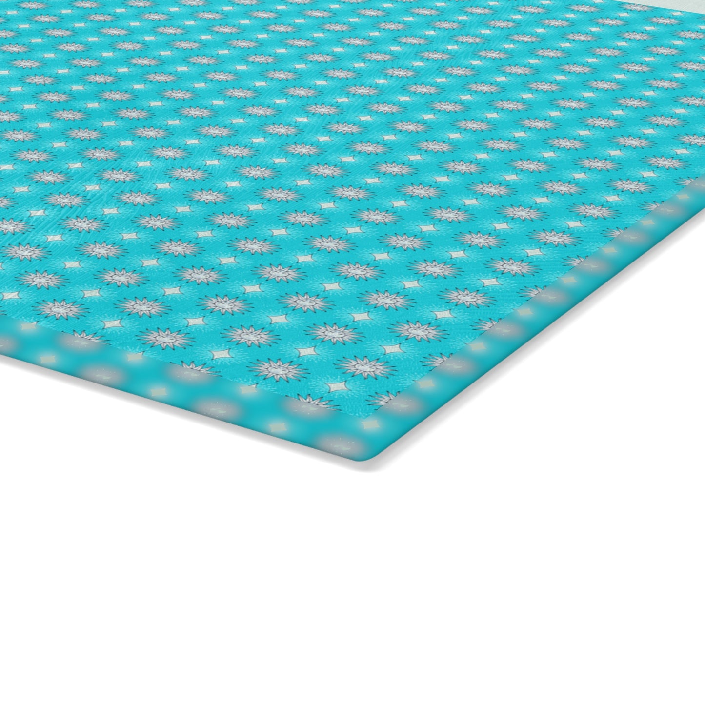 Tif Green Star-crossed Bodies Glass Cutting Board, 11" x 15"