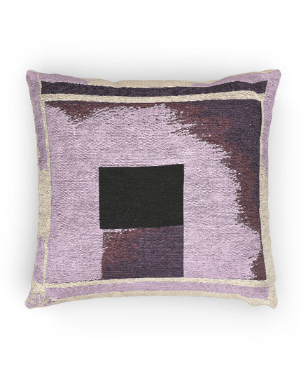 Magenta Shadow Woven Pillow, 17" x 18"