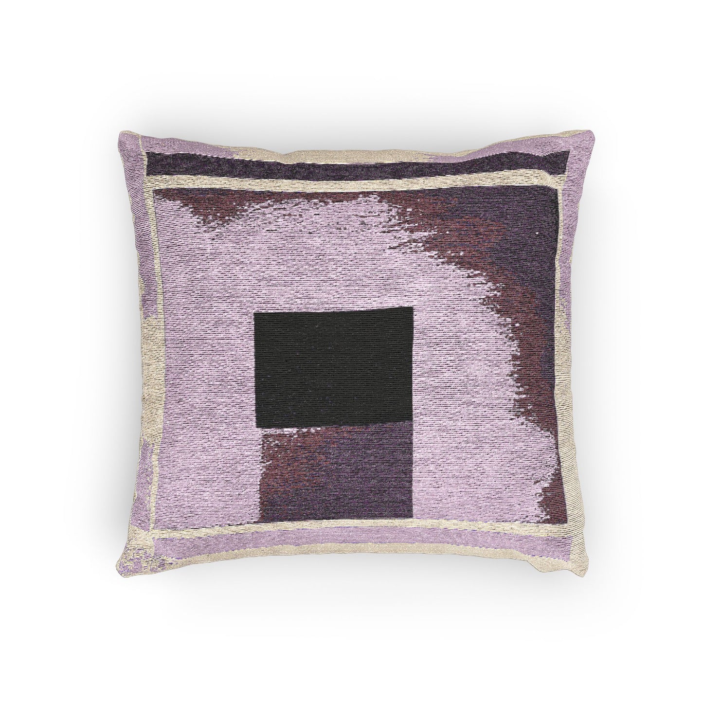 Magenta Shadow Woven Pillow, 17" x 18"