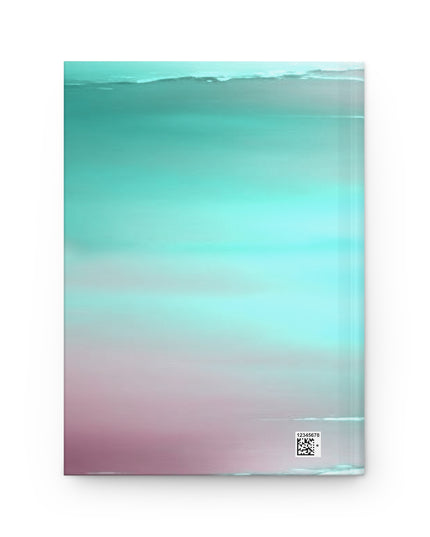 Green Sea Lavender Fog 5.75" x 8" Hardcover Journal Matte with 150 lined pages
