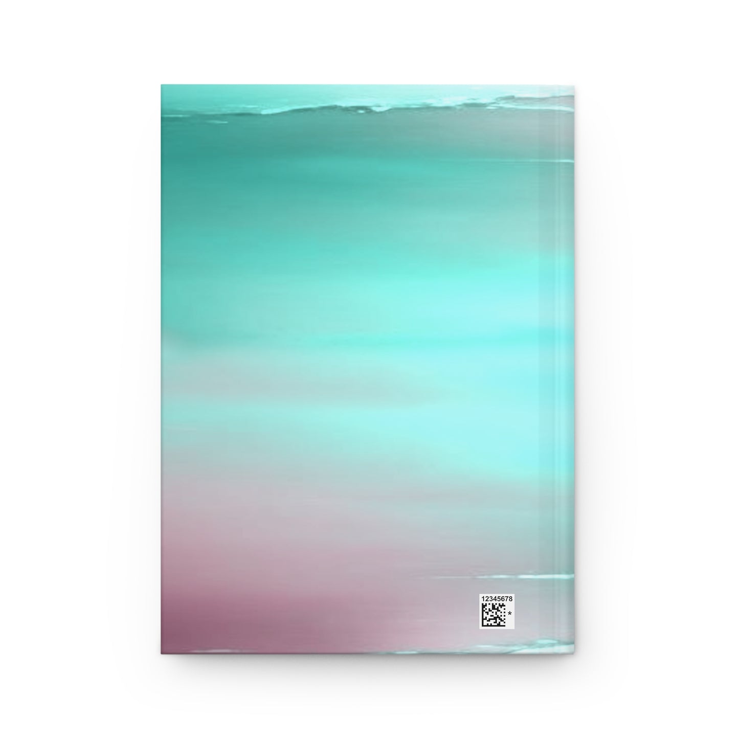 Green Sea Lavender Fog 5.75" x 8" Hardcover Journal Matte with 150 lined pages