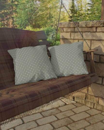 Olive Star-crossed Bodies 18" x 18" Outdoor Pillow